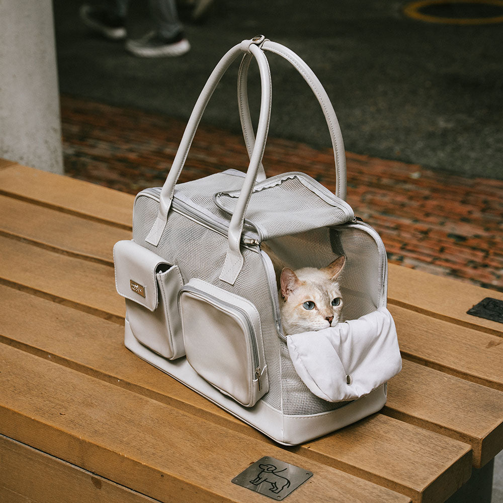 Carrier de mascotas de malla transpirable ligero - Urban Facil