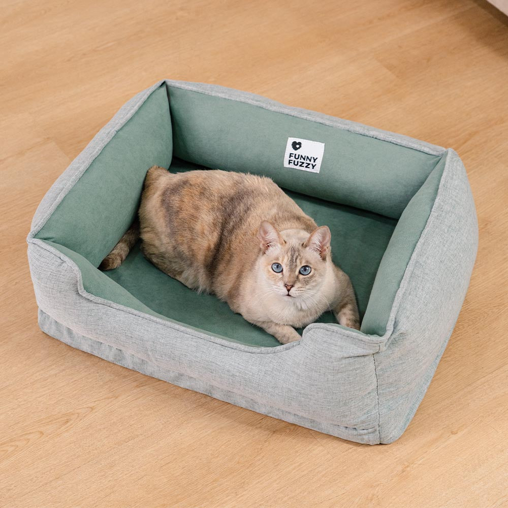 Cama para gatos sin deslizamiento lavable - Sueño nublado