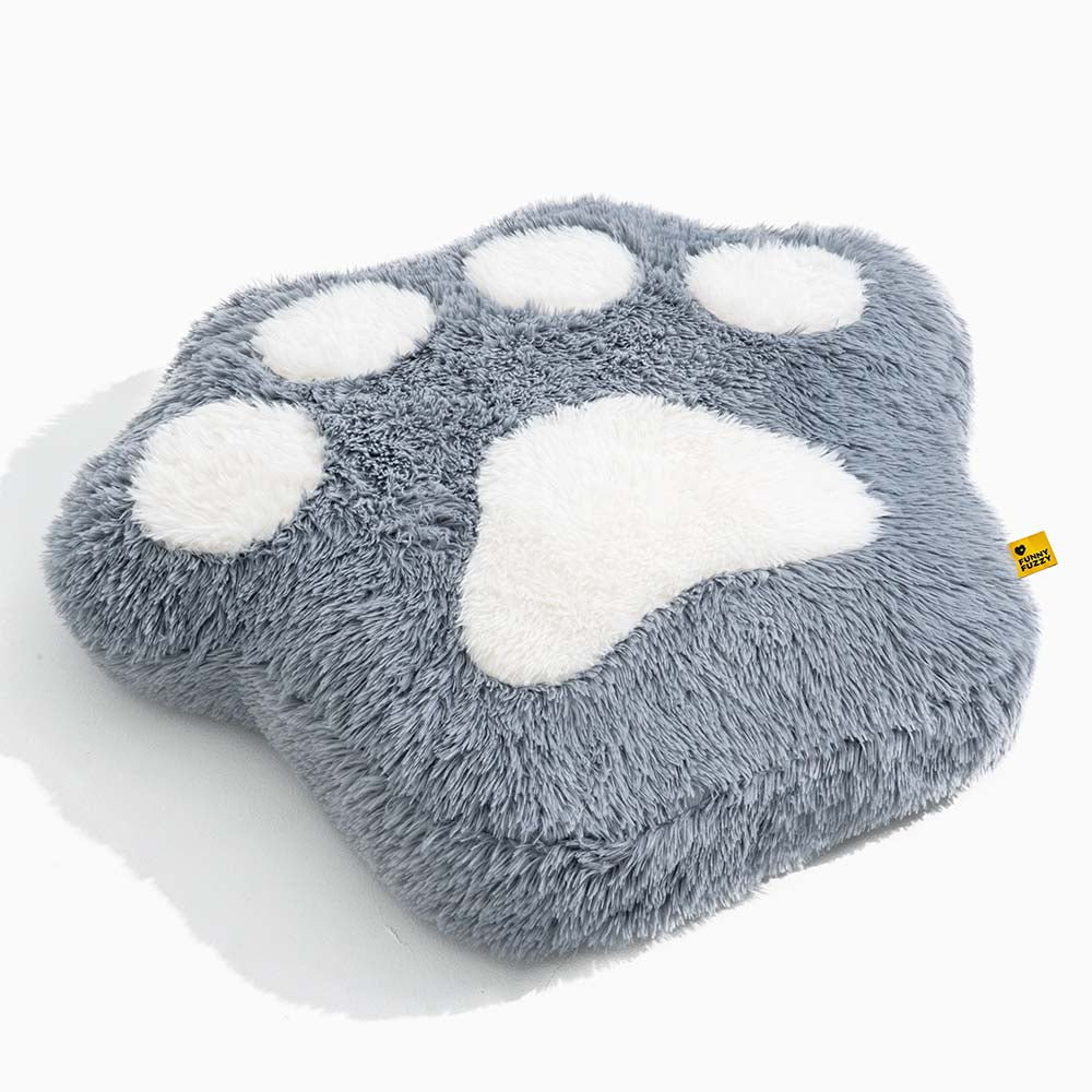Punto de patada de cama de gato sin deslizamiento y esponjoso lavable