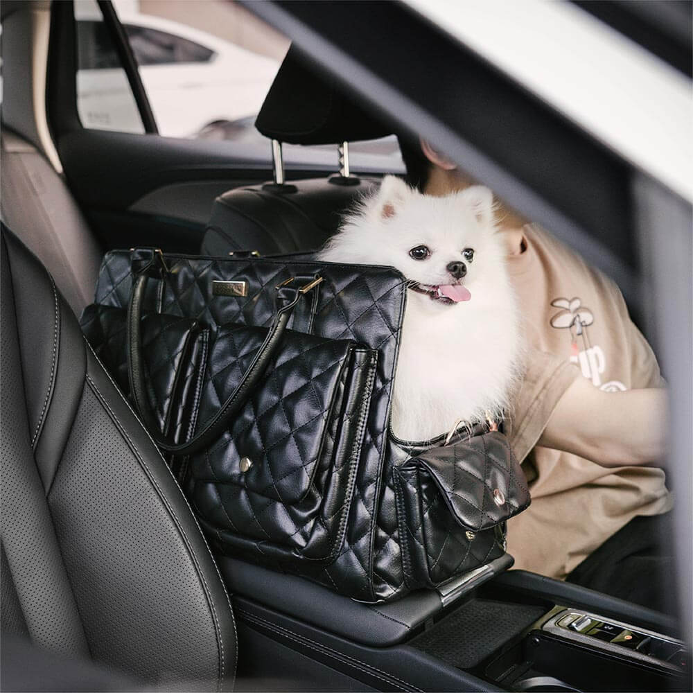 Largante de transporte grande y elegante Bolsa de mascotas de viajes humanos multifuncionales-Tail errante