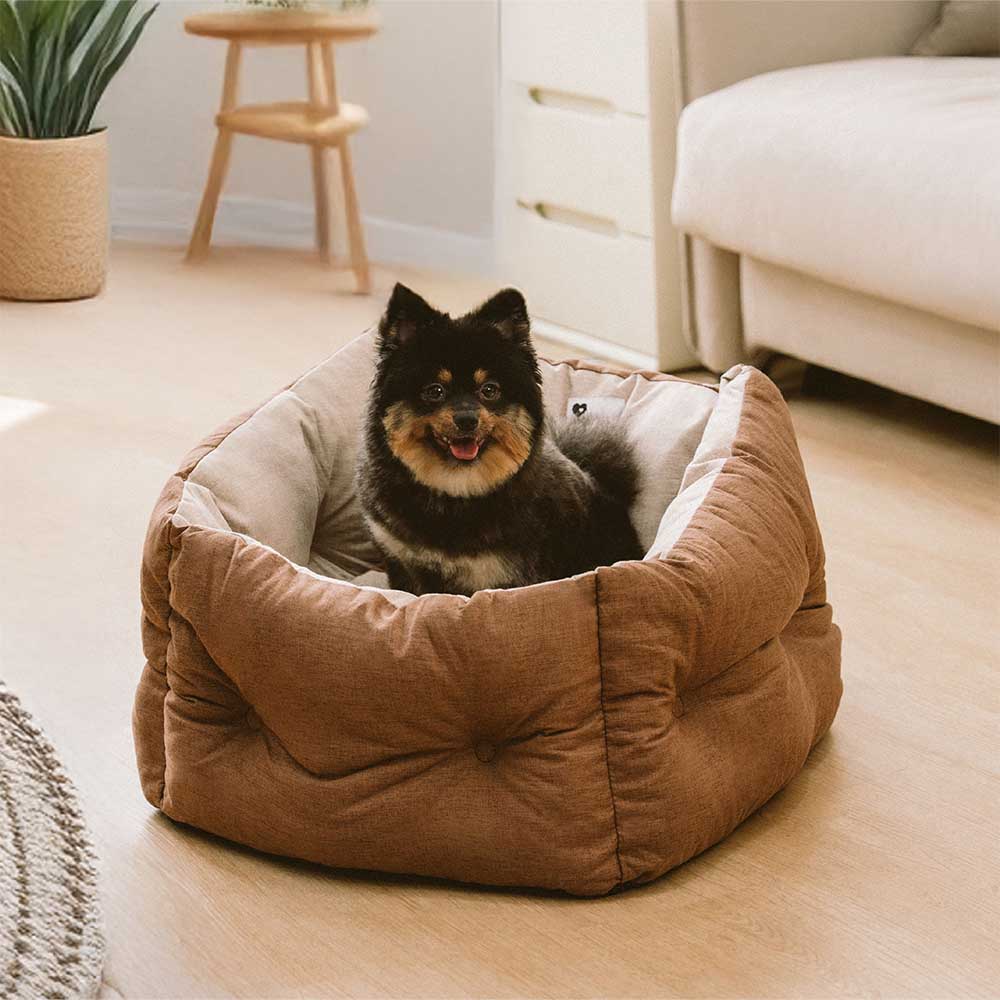 Travel Protection Booster Waterproof Elevated & Thickened Dog Car Seat Bed