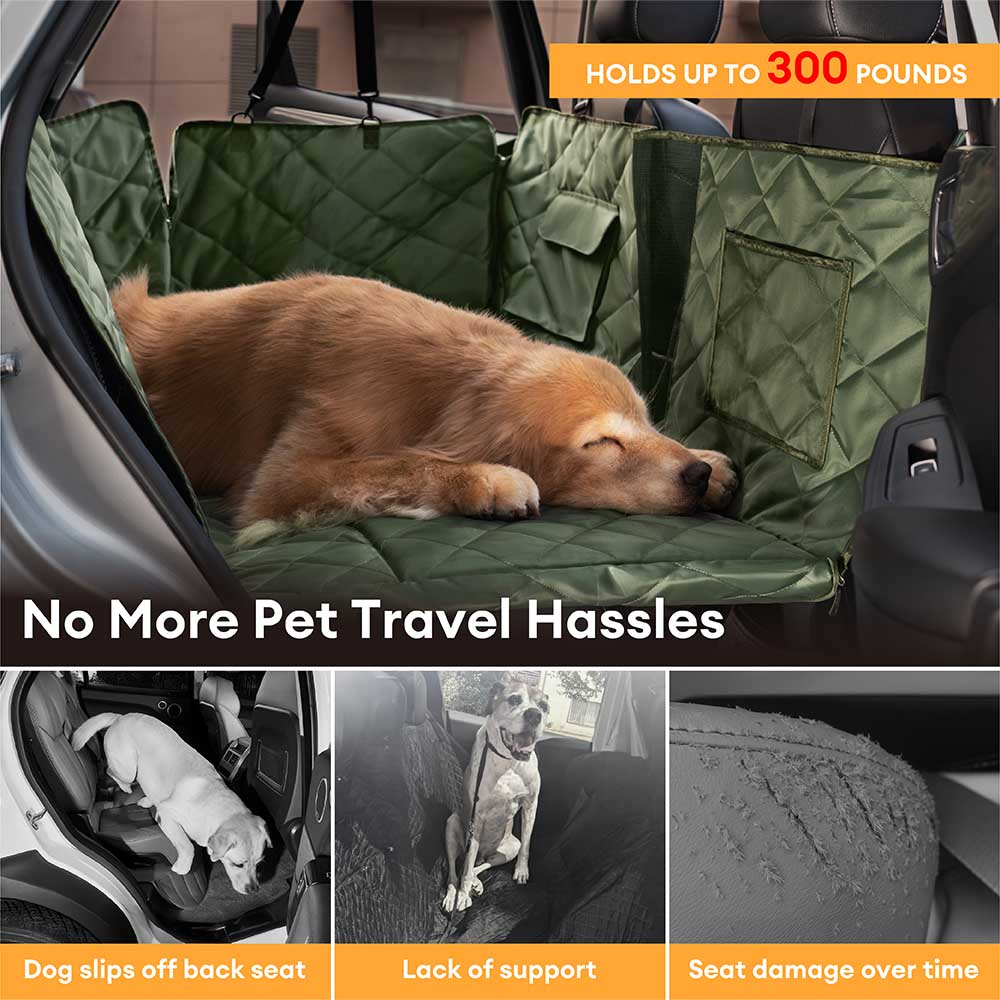 Dormitorio móvil Extensor de asiento de asiento trasero de cobertura completa de Bedroom Mobile - Ideal para viajar y acampar