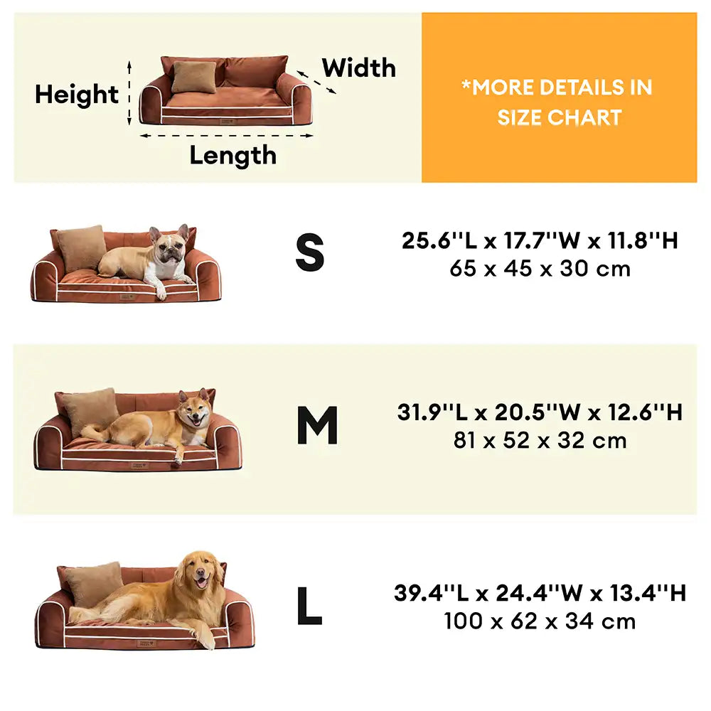 Deluxe Silk Velvet extraíble Bed ortopédico para perros con almohada - Regalrest