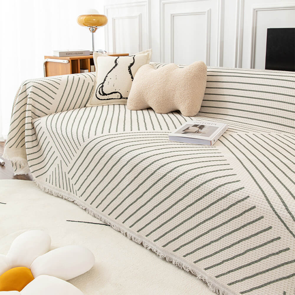 Patrón geométrico multi-<tc>Color</tc> Funda de sofá: diseño moderno para un hogar con estilo