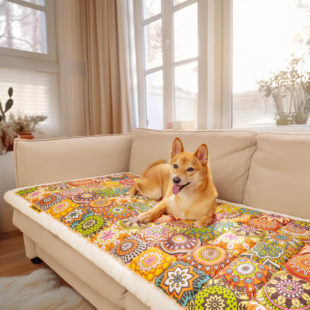 Garden Chic Cotton Pet Figly Protective Couch Coach