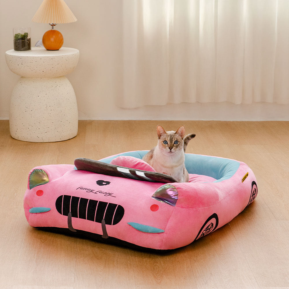 Cama de gato de carreras de carreras convertibles clásicas - FUST & FUR
