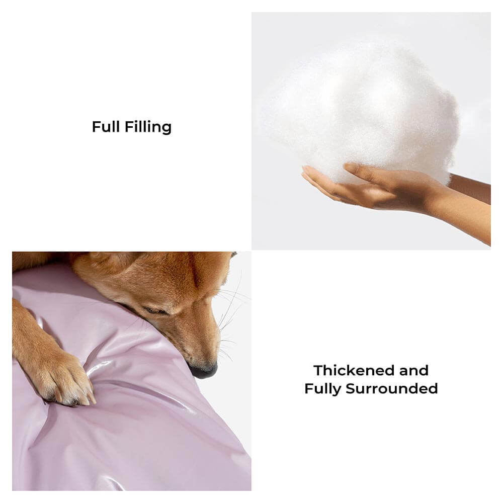 Cloud Luxury acolchado para perros asiento de asiento de asiento