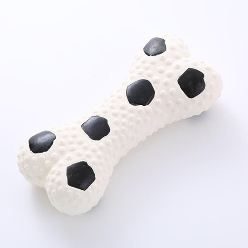 Juguete para perros de juguete de hueso chillido duradero