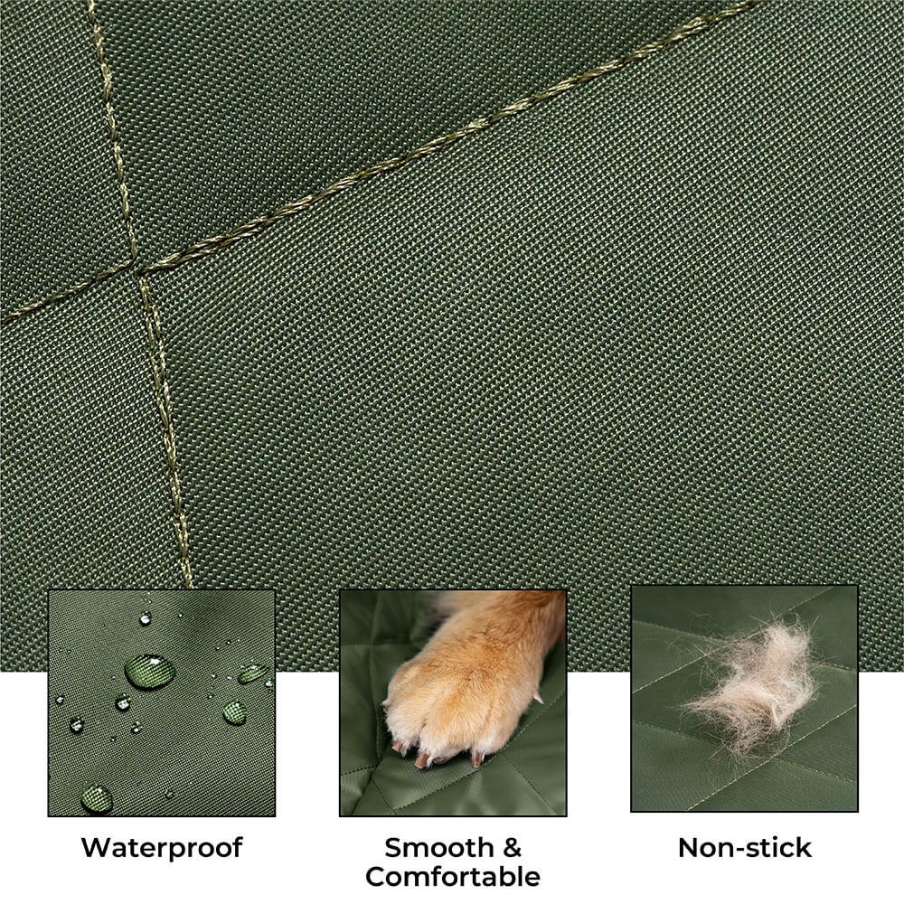 Extensor de asiento trasero para perros impermeables de viaje extra estable