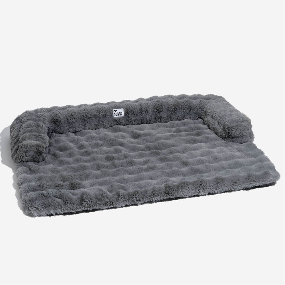 Esponjosa esponjosa calmante cama para perros sofá protector de mascotas de mascota
