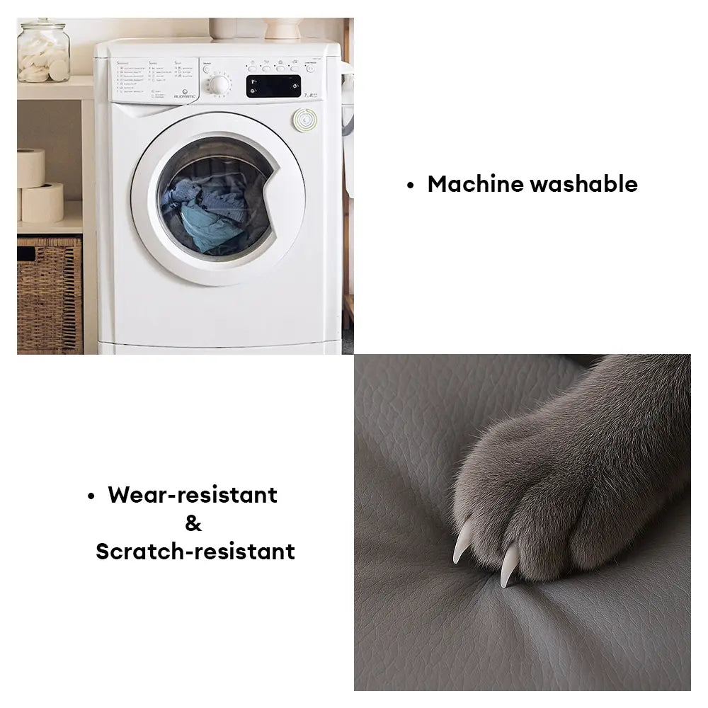 Adjustable Non-Slip Washable Soft Dog Stairs with Gentle Ramp