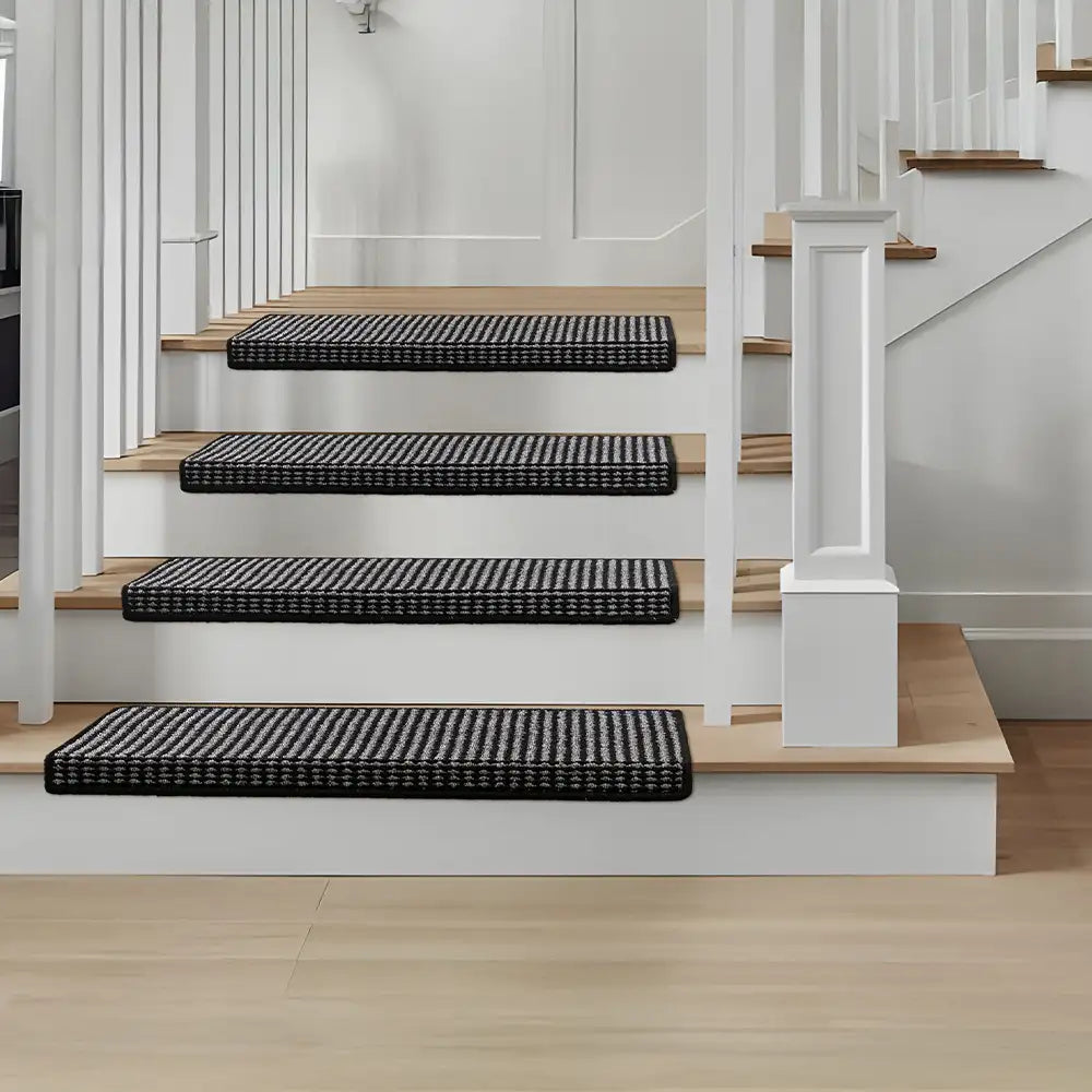Anti-scratch Sisal Stair Protectors Tape Free Washable Carpet Stair Treads