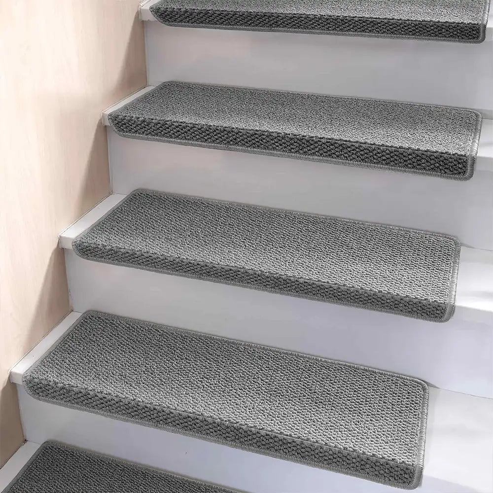 Anti-scratch Sisal Stair Protectors Tape Free Washable Carpet Stair Treads