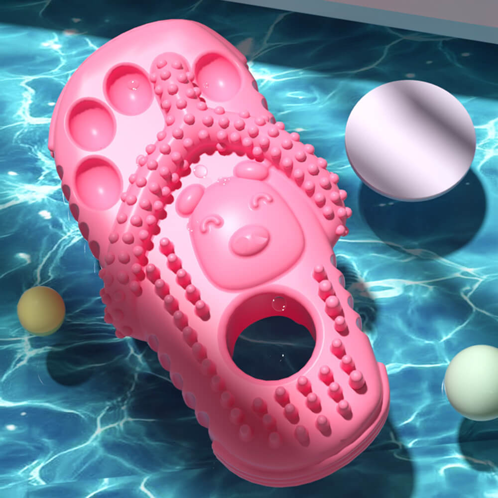 Toy de juguete para perros Tocos de juguete impermeable Toy de limpieza de dientes resistentes al agua