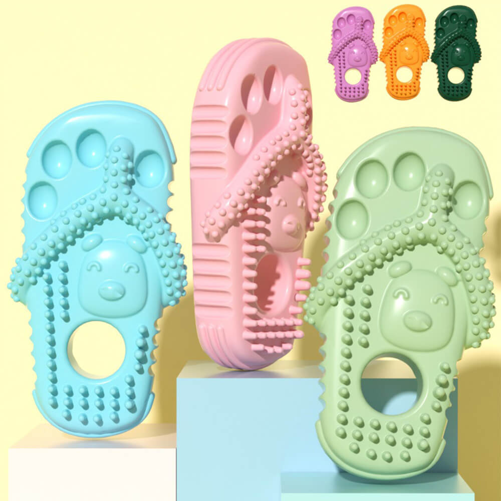 Toy de juguete para perros Tocos de juguete impermeable Toy de limpieza de dientes resistentes al agua