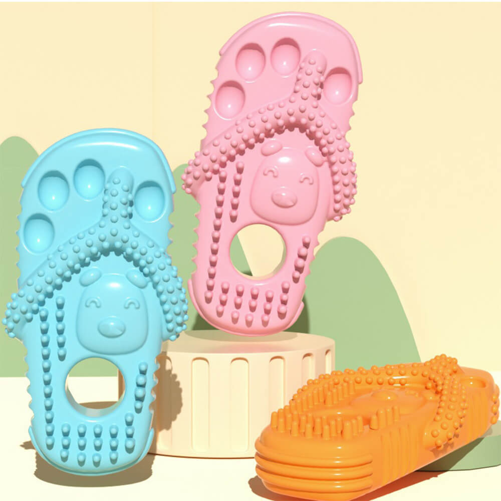 Toy de juguete para perros Tocos de juguete impermeable Toy de limpieza de dientes resistentes al agua
