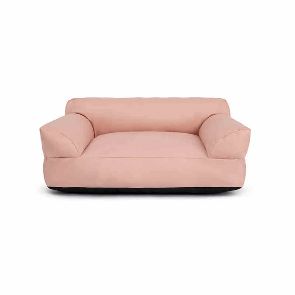 Cama de sofá de capricho de apoyo para perros y gatos de lujo impermeable