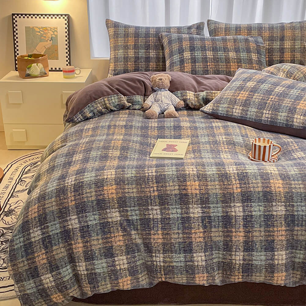 Confort del terciopelo de estampado floral de moda