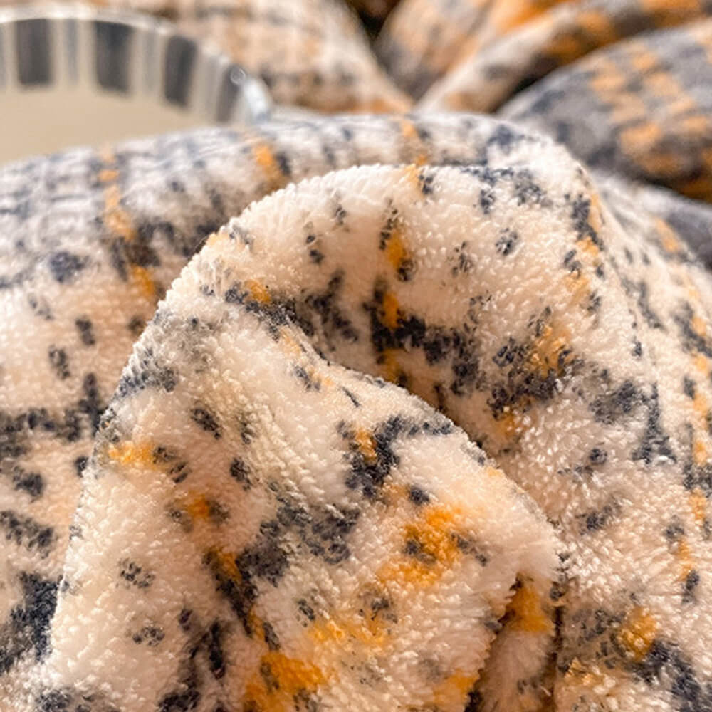 Confort del terciopelo de estampado floral de moda