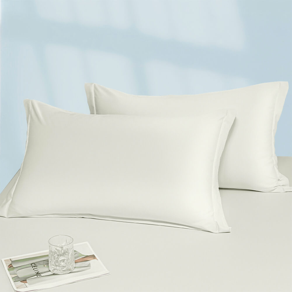 Sólido Premium <tc>Color</tc> Sábana ajustable y funda de colchón de lyocell de 100 % seda refrescante