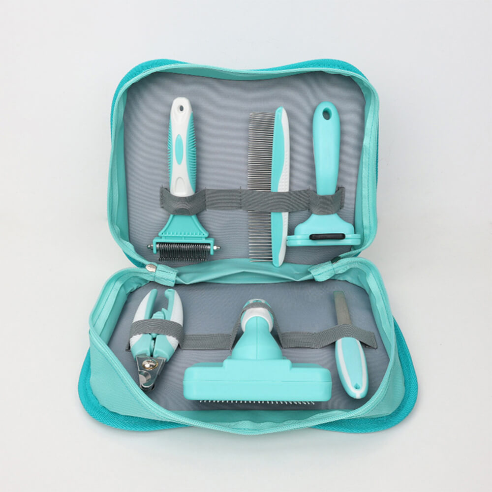 Kit de atención profesional Conjunto de herramientas integrales de aseo de mascotas