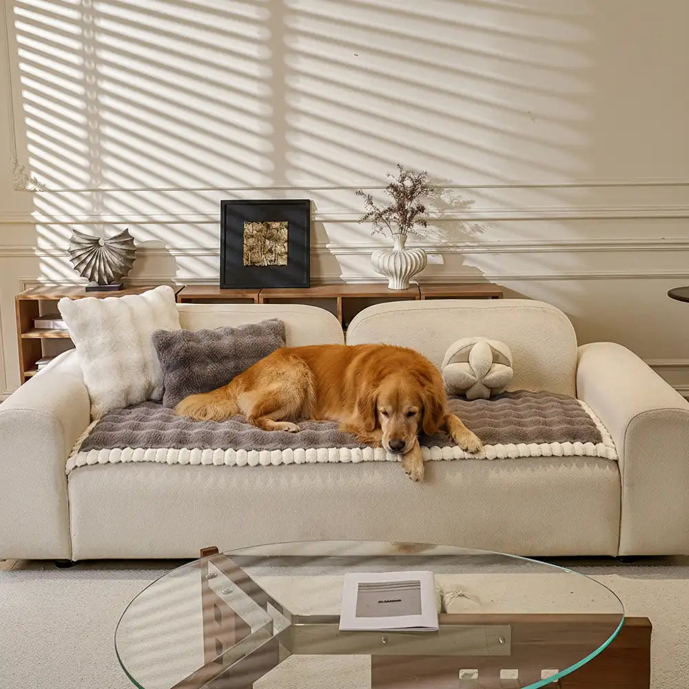 Herringbone chenille elegante decoración de sofá transpirable cubierta de sofá sin deslizamiento