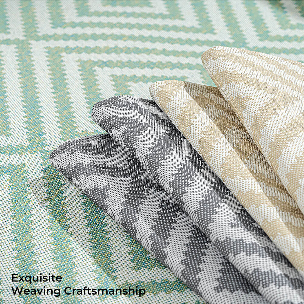 Cubierta de sofá geométrica de enfriamiento de seda de hielo Protección antimicrobiana