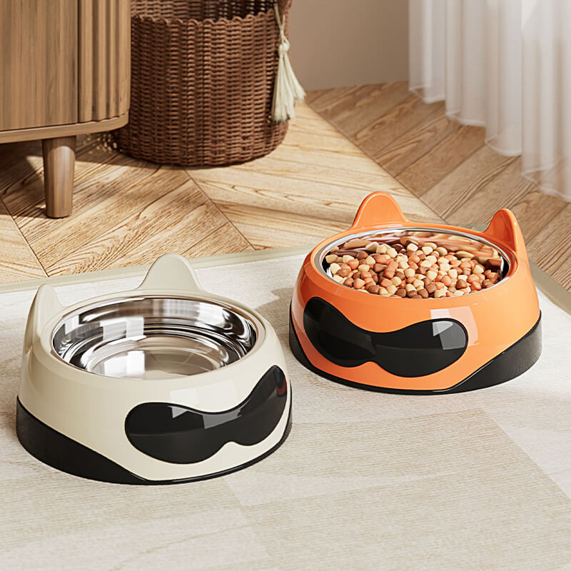 Tazón de mascota fácil de gran capacidad con acero inoxidable