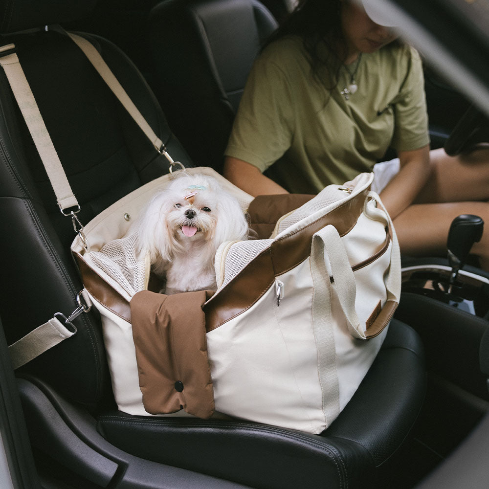 Gran asiento de refuerzo de automóvil para perros de seguridad para perros resistente al agua - Rover Urban