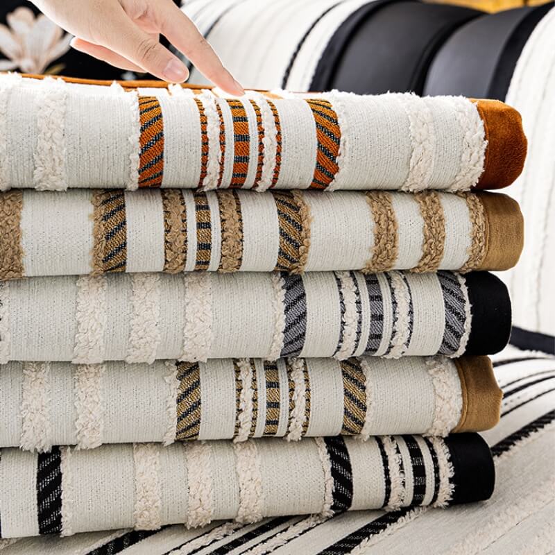 CHENILLE DE LUXURA Cubierta de sofá de protección para el sofá y sin deslizamiento de chenille