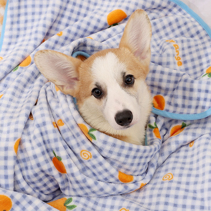 Manta de mascota Super Soft Cat Kicking Blanket