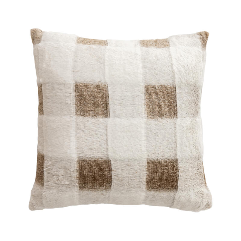 Cubierta de sofá de tablero de ajedrez de cubierta completa ultra suave