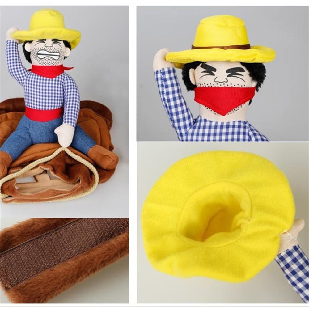 Disfraz de perros de Cowboy Rider: perfecto para un aspecto divertido de Halloween