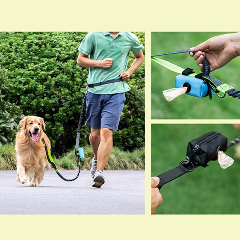 Bolsa de tela de oxford portátil Bolsas para caminar para perros Bolsas de desecho