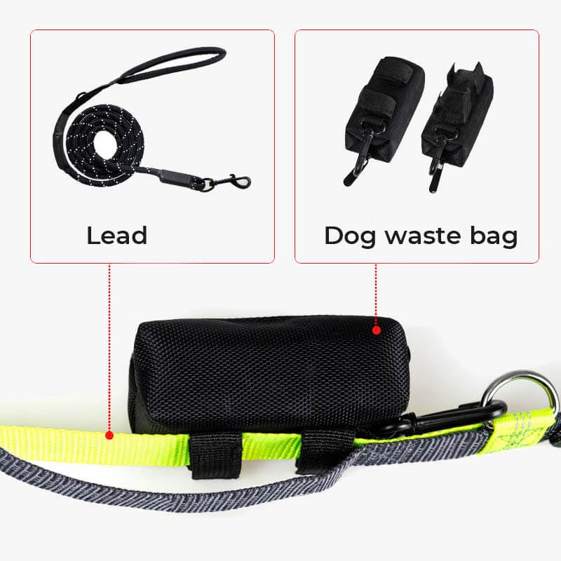 Bolsa de tela de oxford portátil Bolsas para caminar para perros Bolsas de desecho
