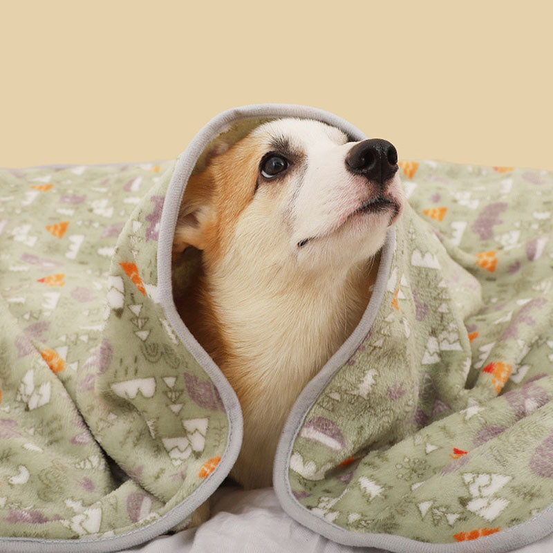 Manta de mascota Super Soft Cat Kicking Blanket