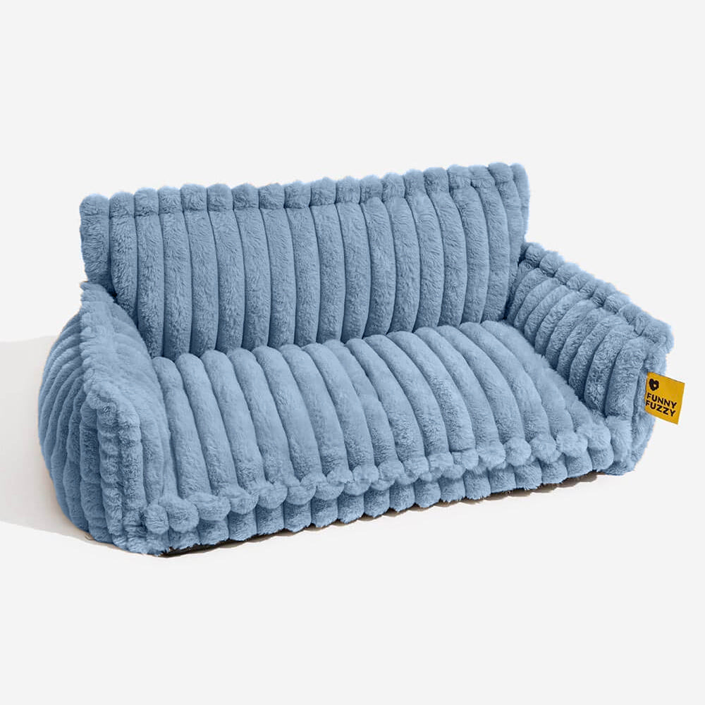 Gran almohada de perros suaves y esponjosas lavables con almohada de perro suave para perros sofá sofa-snozy sueño