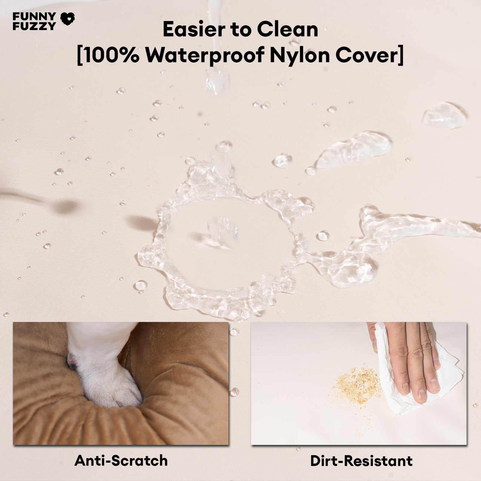 Asiento de asiento de autos de refuerzo para perros transpirable por el agua: Pup Rover