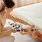 Cama de gato de hamaca colgante de madera en forma de L resistente en forma de L