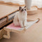 Cama de gato de hamaca colgante de madera en forma de L resistente en forma de L