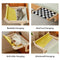 Cama de gato de hamaca colgante de madera en forma de L resistente en forma de L