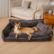 Gran lavable esponjoso ortopedic ortopedic suave almohada de almohada de perros camas de perro-snozy sueño