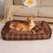 Cama de almohada de almohada para perros de lujo con almohadilla para perros de lujo