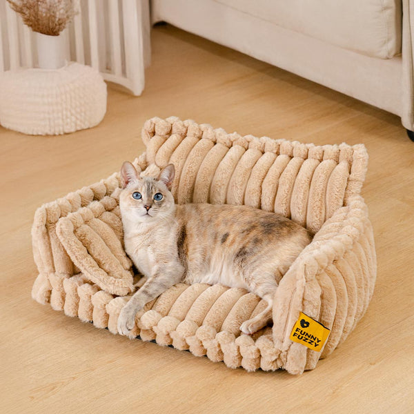 Sueño de la cama de gato de almohada suave y relajante