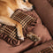 Cama de almohada de almohada para perros de lujo con almohadilla para perros de lujo