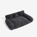 Cama de refugios de perro ortopédico y esponjes removibles a cuadros - Cozynest