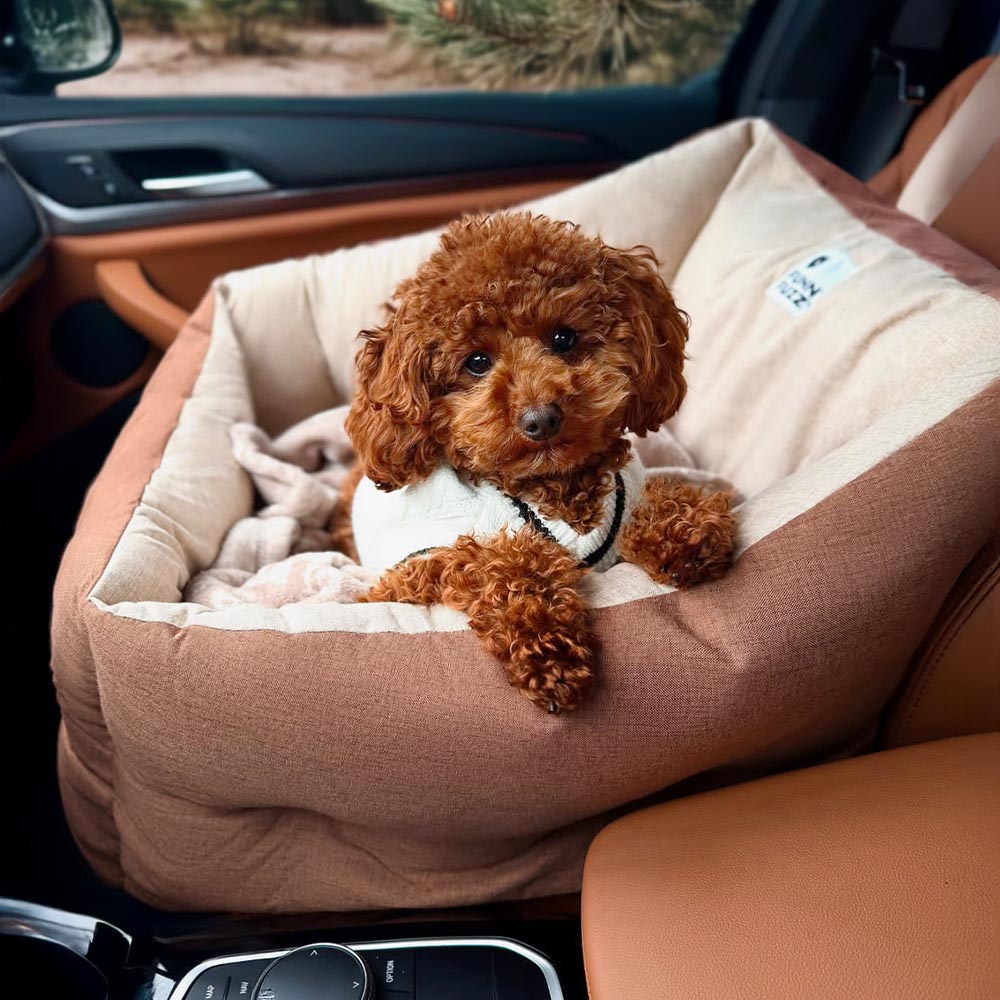 Protección de viaje Booster Impermeable para el asiento elevado y engrosado de la cama para perros