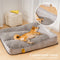 Cama de amortiguación de perros de protección de columna de columna de arañazos grande y grueso personalizado