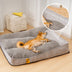 Cama de amortiguación de perros de protección de columna de columna de arañazos grande y grueso personalizado