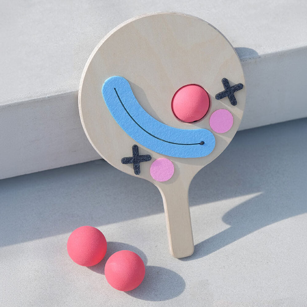 Elastic String Ping Pong Paddle Interactive Play Cat Teaser Toy